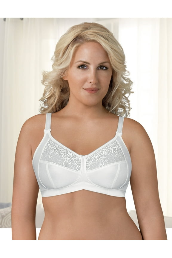 Fully® Soft Cup Bra with Embroidered Mesh - Style 5100514