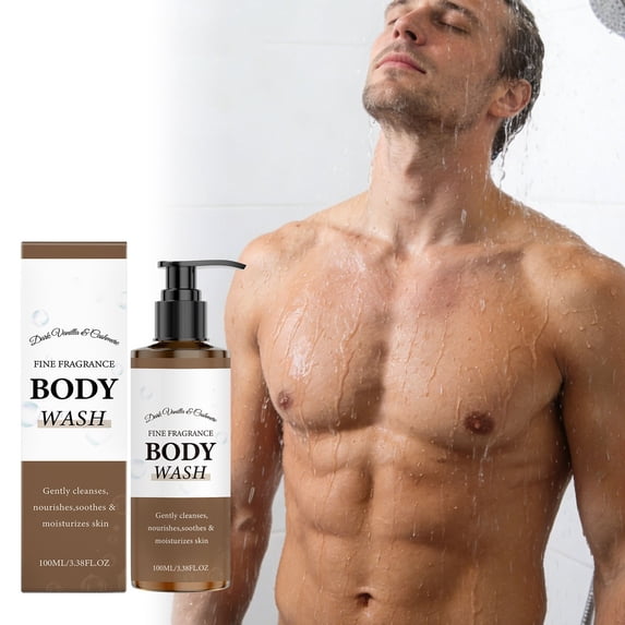 Exquisite Fragrances Shower Gel Dense Foam Refreshing Clean Friendly Warm Fragrants Lasting Daily Bath Care Liquid 100ml