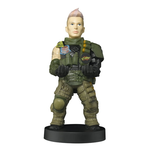 Exquisite Gaming Cable Guy Controller & Phone Holder - Call of Duty Black Ops 4 Specialist #1 Battery 8 Inch