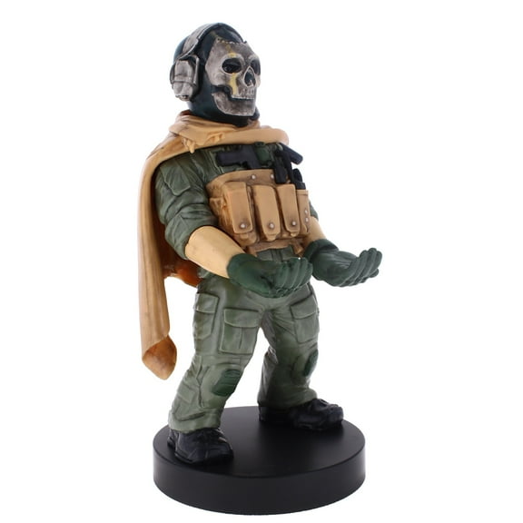 Exquisite Gaming: Call Of Duty: Ghost Warzone - Original Mobile Phone & Gaming Controller Holder, Device Stand, Cable Guys, COD Licensed Figure