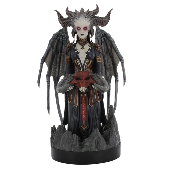 Exquisite Gaming: Diablo Lilith - Cable Guys Original Controller & Phone Holder, Collectible Device Stand, Officially Licensed Blizzard Figure