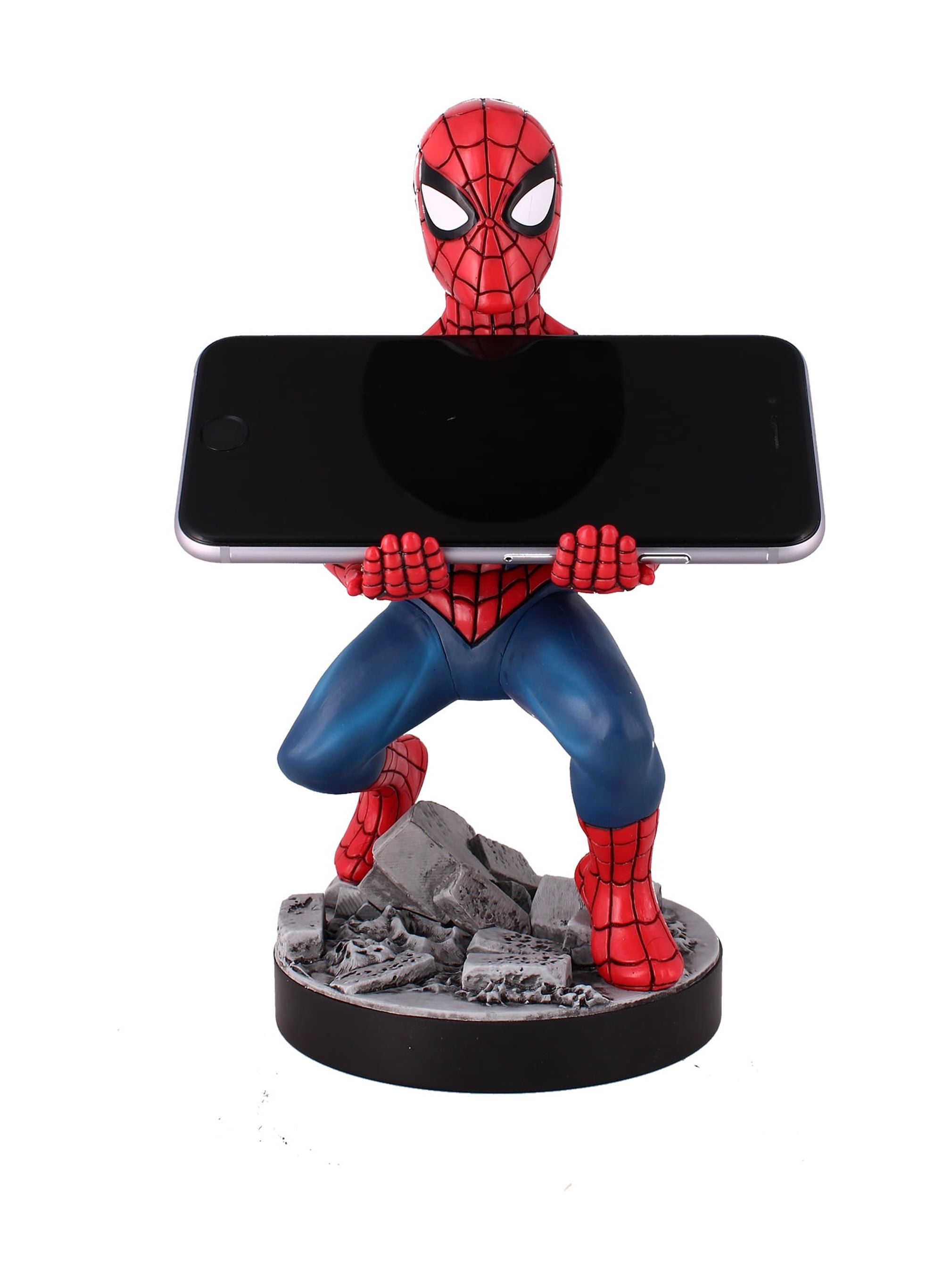 Exquisite Gaming: Marvel: The Amazing Spider-Man - Original Mobile Phone &  Gaming Controller Holder, Device Stand, Cable Guys, Licensed Figure -  Walmart.com