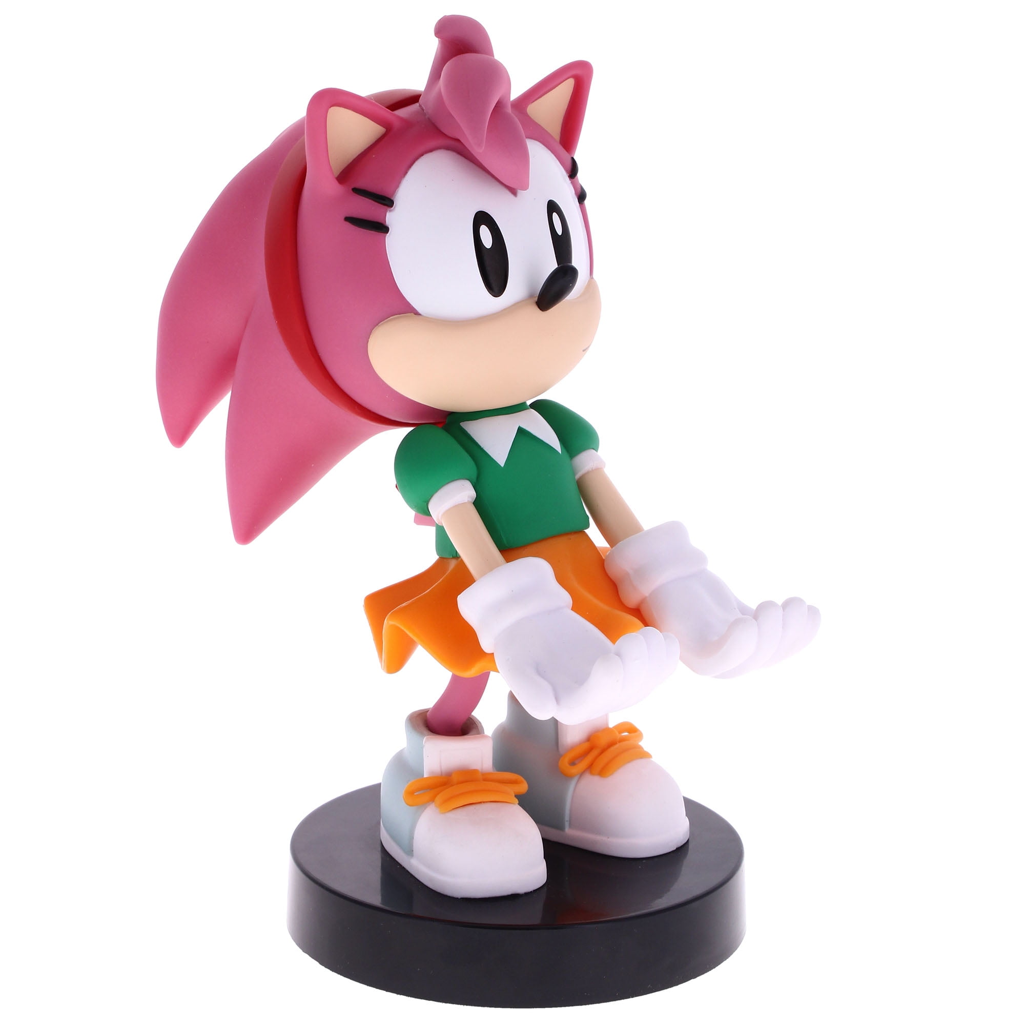 Exquisite Gaming: SEGA: Amy Rose - Original Mobile Phone & Gaming Controller Holder, Device Stand, Cable Guys, Sonic the Hedgehog Licensed Figure