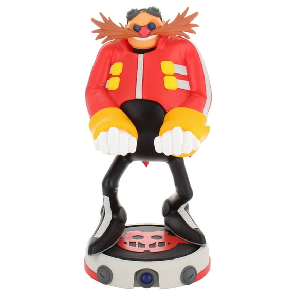 Exquisite Gaming: Sonic The Hedgehog: Dr. Eggman - Cable Guys Original Controller & Phone Holder, Collectible Device Stand, Officially Licensed Figure