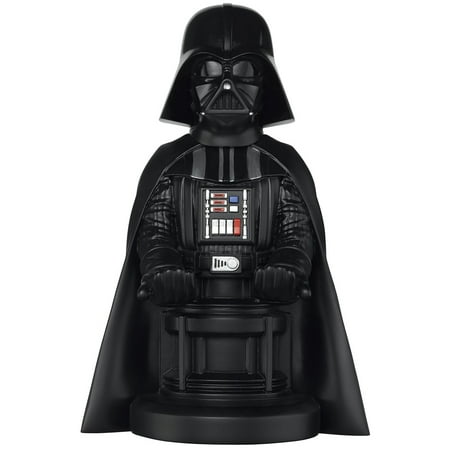 Exquisite Gaming: Star Wars: Darth Vader - Original Mobile Phone & Gaming Controller Holder, Device Stand, Cable Guys, Licensed Figure