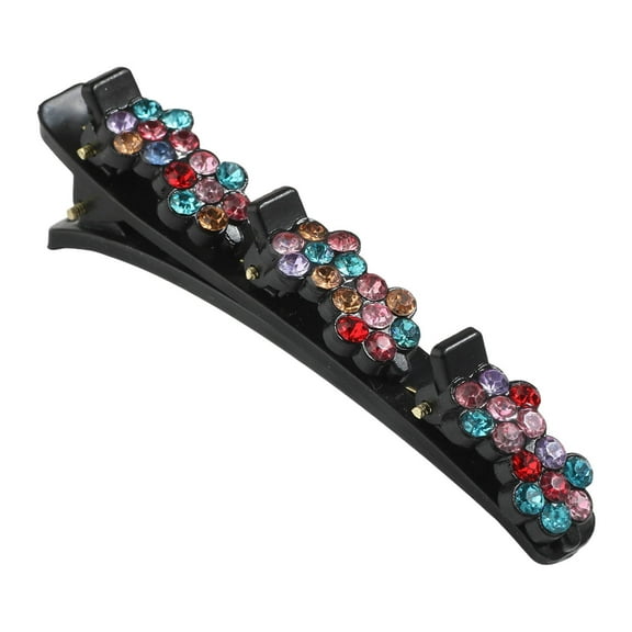 Exquisite Hair Clip 2024 Colorful Sparkling Floral Design Barrettes for Elegant Hairstyling