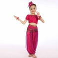 thumbnail image 1 of Exquisite Handmade Belly Dance Set for Girls Kids Performance Outfit, 1 of 3