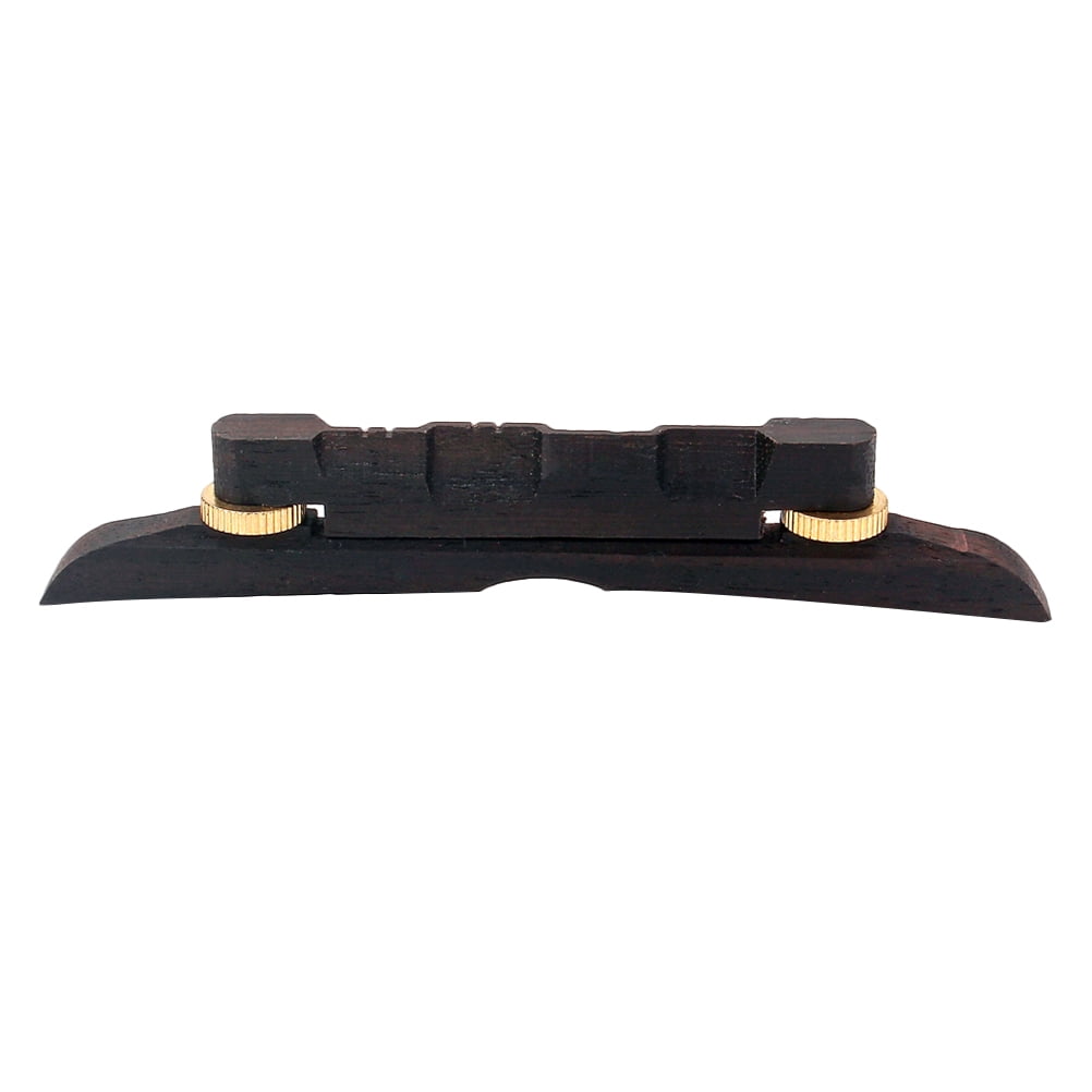 Exquisite Height Adjustable Ebony Guitar Bridge for Mandolin Guitar