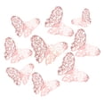 thumbnail image 1 of Exquisite Hollow 3D Butterfly Wall Decor,12 Pcs Removable Metallic Wall Sticker Room Mural Decals for Kids Bedroom Home Decor Classroom Party Birthday Wedding Decor DIY Gifts, 1 of 2