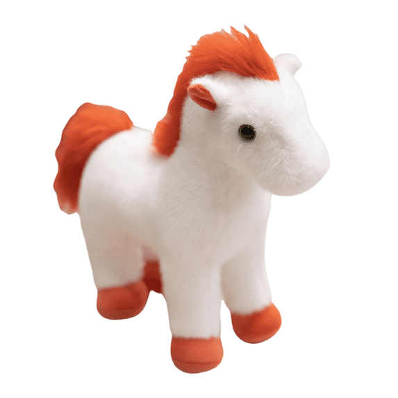 Exquisite Horse Stuffed Animal -horse Plush Toys 4 Colors, Soft Dolls As Gifts for Kid-9.8 Inch Foal