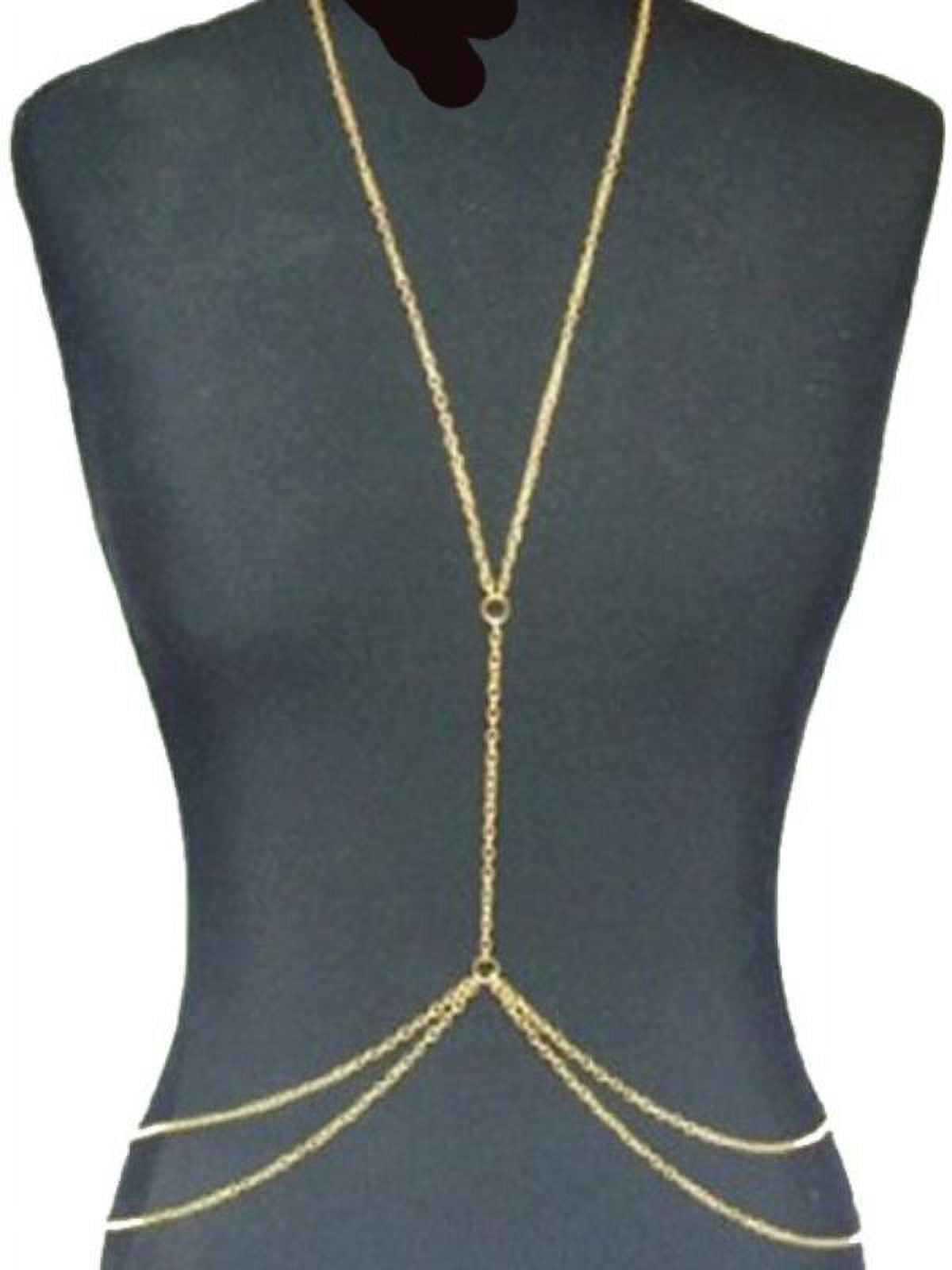 Exquisite Hot Bikini Beach Crossover Necklace Waist Belt Belly Chain