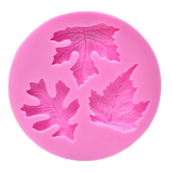 Exquisite Leaf Molds 3D Handmade Soap Bar Craft Kitchen Baking Fond Family Home