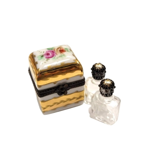 Exquisite Limoges Trinket Box for Collectors Limoges Box Porcelain Figurine