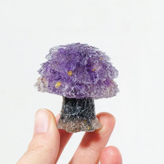 Exquisite Maple Leaf Sculpture with Stone Droplet Design for Elegant Home and Desktop