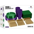 thumbnail image 1 of Exquisite 350 Piece Mardi Gras Paper Party Plates & Tableware Dinnerware Set, 1 of 10