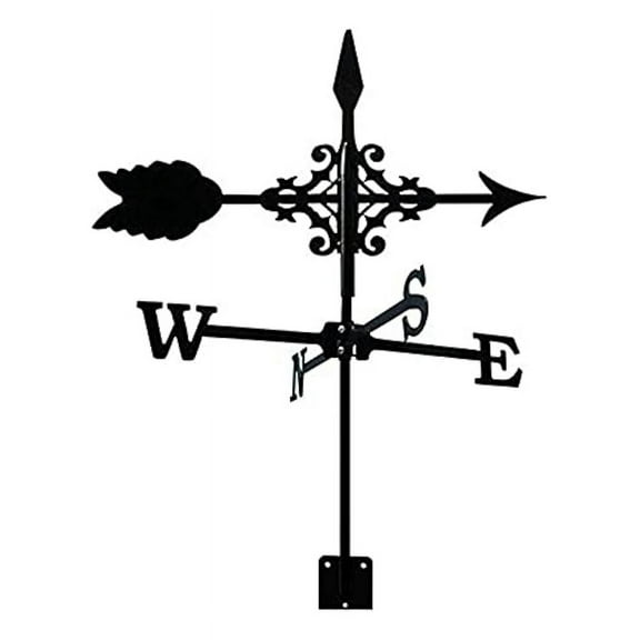 Exquisite Metal Weather Vane Ornament Metal Weathervane with Ornament