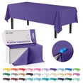 thumbnail image 1 of Exquisite Plastic Tablecloth Roll With Built In Slide Cutter 54 Inch. x 300 Ft. Table Cover- Purple, 1 of 9