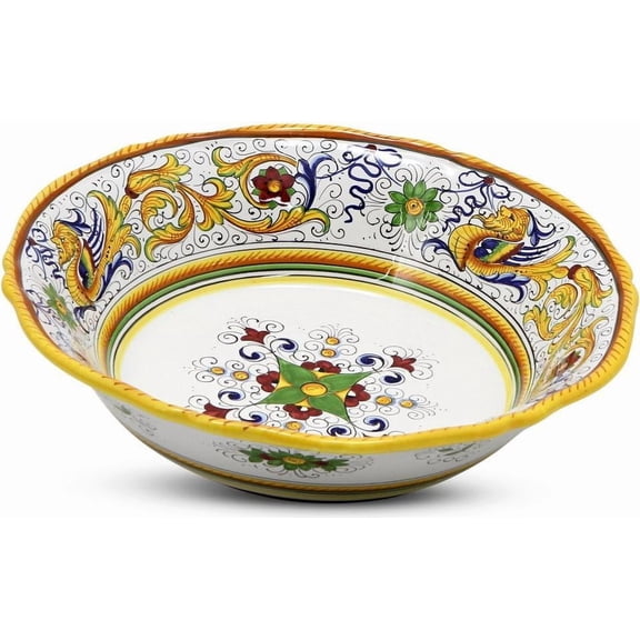 Exquisite Raffaellesco Deluxe Italian Ceramic Bowl