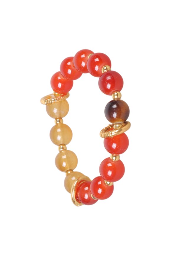 Exquisite Red Agates Portable Wristband Charm Crafted for Modern Styles Enthusiasts and Meaningful Gift Giving