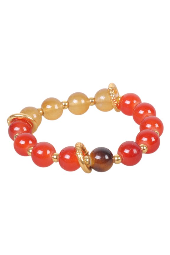 Exquisite Red Agates Portable Wristband Charm Crafted for Modern Styles Enthusiasts and Meaningful Gift Giving
