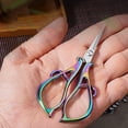 thumbnail image 1 of Exquisite Retro Scissors Handmade Embroidery Scissors Cross Embroidery Scissors Stainless Steel Thread Cutting Tailor Scissors (Retro scissors 03), 1 of 7