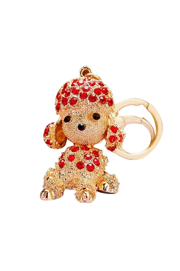 Exquisite Rhinestone Keychain Animal Pendant Key For Handbag Purse Keys Charm With Sparkling Stones For Women Daily Use AA