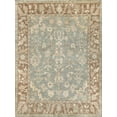 thumbnail image 1 of Exquisite Rugs Antique Weave Oushak Blue/Light Brown New Zealand Wool Hand-Knotted Area Rug, 1 of 6