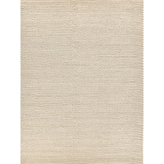 Exquisite Rugs Arlow Handmade Handwoven Polyester/Cotton Ivory Area Rug