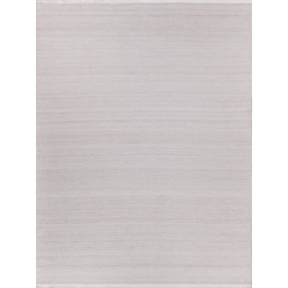 Exquisite Rugs Bintan Indoor/Outdoor Handmade Flatweave P.E.T. Yarn Ivory/Beige Area Rug