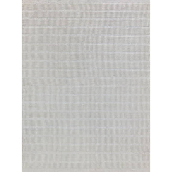 Exquisite Rugs Boca Indoor/Outdoor Handmade Flatweave P.E.T. Yarn Light Beige Area Rug