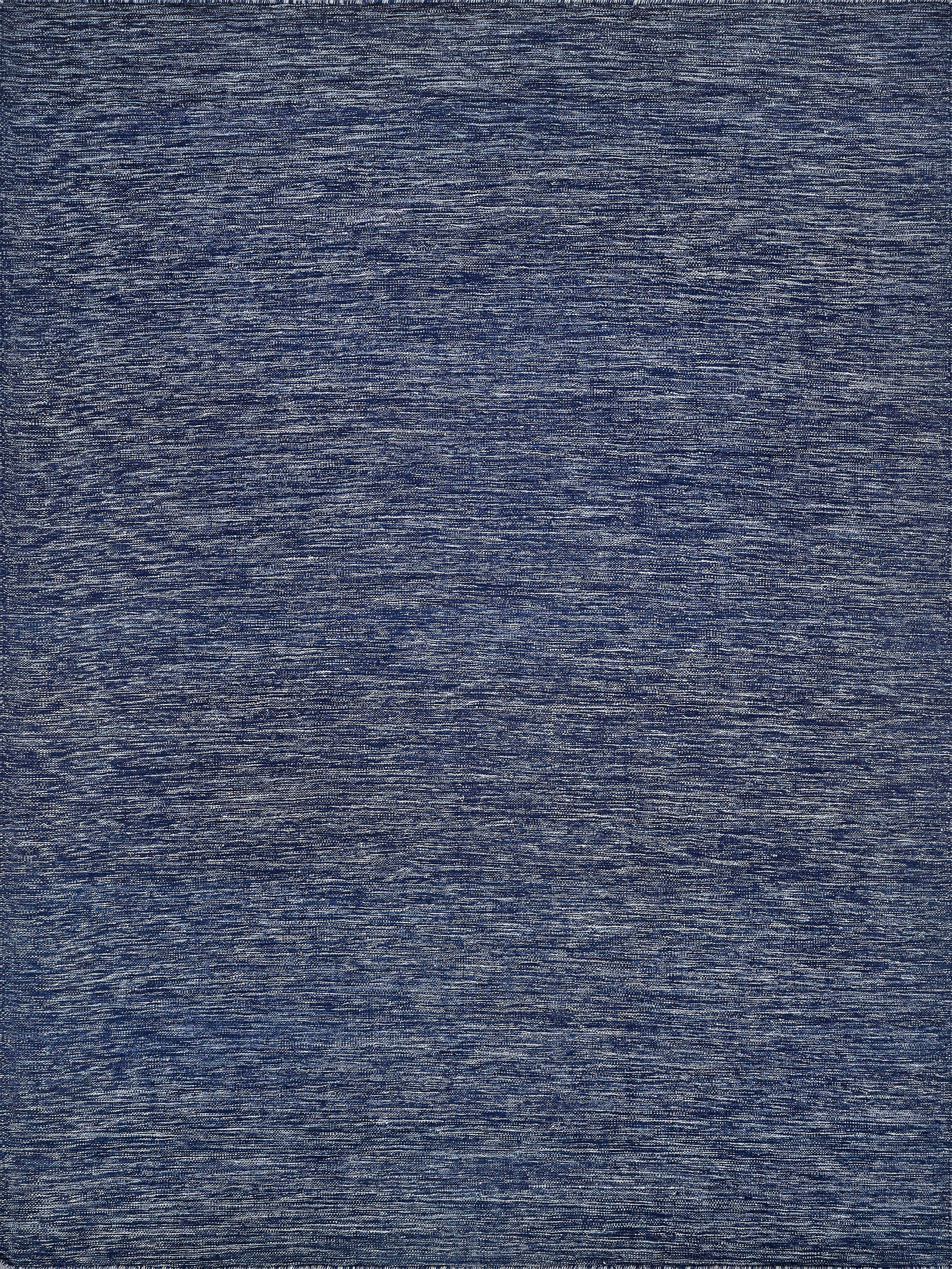 Exquisite Rugs Chelsea Handmade Flatweave New Zealand Wool Navy Area ...