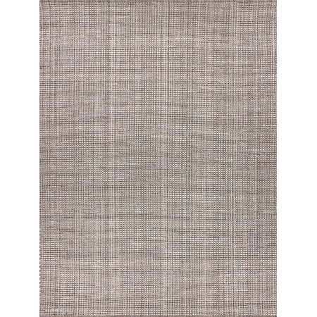 Exquisite Rugs Ferrus Gray/Brown/Ivory Polyester/Wool/Cotton Handwoven Area Rug