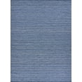 thumbnail image 1 of Exquisite Rugs Florence Indoor/Outdoor Handmade Flatweave P.E.T. Yarn Navy Area Rug, 1 of 7