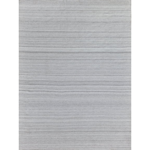 Exquisite Rugs Florence Indoor/Outdoor Handmade Flatweave P.E.T. Yarn Silver/Gray Area Rug