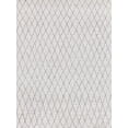 thumbnail image 1 of Exquisite Rugs Giorgio Reversible Indoor/Outdoor Handmade Flatweave P.E.T. Yarn Gray/Ivory Area Rug, 1 of 3