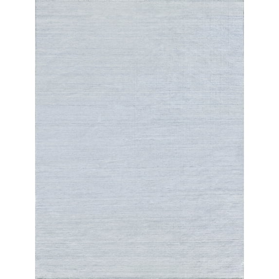 Exquisite Rugs Kashmir Indoor/Outdoor Handmade Flatweave P.E.T. Yarn Light Blue Area Rug