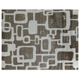 thumbnail image 1 of Exquisite Rugs Koda Brown/Silver Bamboo Silk handloomed Area Rug, 1 of 5