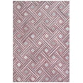 thumbnail image 1 of Exquisite Rugs Natural Hide Red/Multi Leather Hide Hand-Tufted Area Rug, 1 of 5