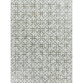 thumbnail image 1 of Exquisite Rugs Natural Hide Silver/Ivory Leather Hide Hand-Tufted Area Rug, 1 of 4