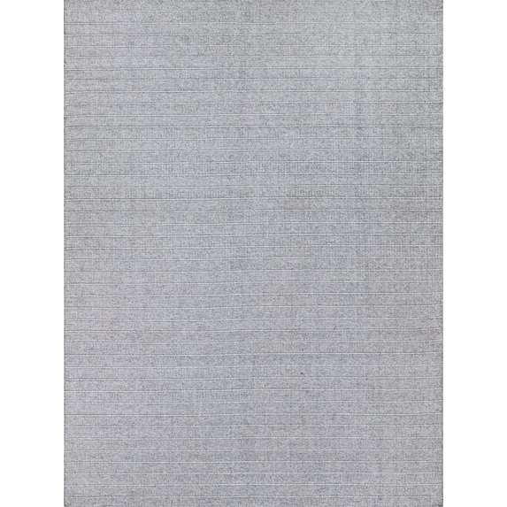 Exquisite Rugs Nova Gray PET flatweave Area Rug