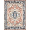 thumbnail image 1 of Exquisite Rugs Richmond Serapi Handmade Hand-Tufted New Zealand Wool on Canvas Red/Blue Area Rug, 1 of 4