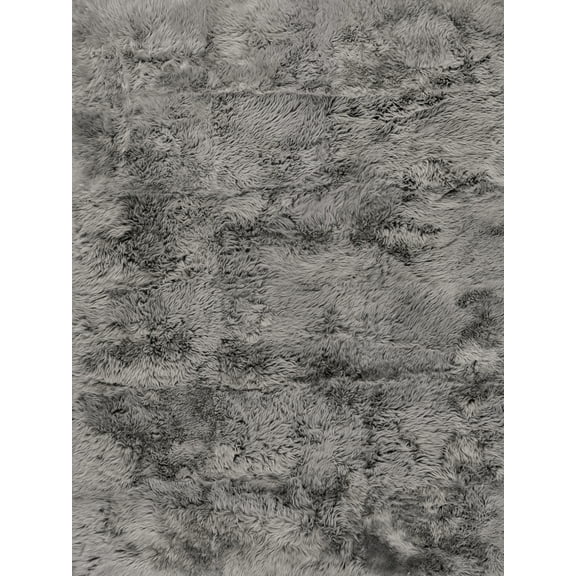Exquisite Rugs Sheepskin Gray New Zealand Sheepskin shag Area Rug