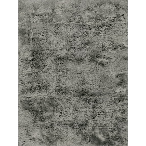 Exquisite Rugs Sheepskin Gray New Zealand Sheepskin shag Area Rug