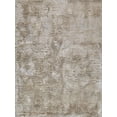 thumbnail image 1 of Exquisite Rugs Sumo Shag Light Beige Polyester/Microfiber handloomed Area Rug, 1 of 5