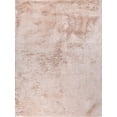 thumbnail image 1 of Exquisite Rugs Sumo Shag Pink Polyester/Microfiber handloomed Area Rug, 1 of 5