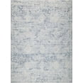 thumbnail image 1 of Vintage Looms Light Blue/Blue Polyester powerloom Area Rug, 1 of 7