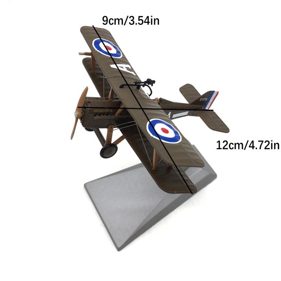 Exquisite SE-5A Fighter Model Accurate Scale Model for Display, Retro and Noble Fashion, 1/72 APPLAYERR Spare Part