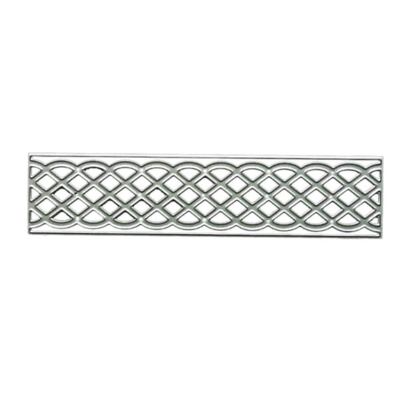 Exquisite Sector Grid Stencil Decorative Scrapbooking Birthday Card DieTemplate