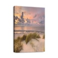 thumbnail image 1 of Exquisite Small Beach Scene Canvas Wall Art A Perfect 12X16 Inch Ocean Picture Print Coastal Wall Decor for Office, Kitchen, Bedroom & Bathroom Spaces., 1 of 7