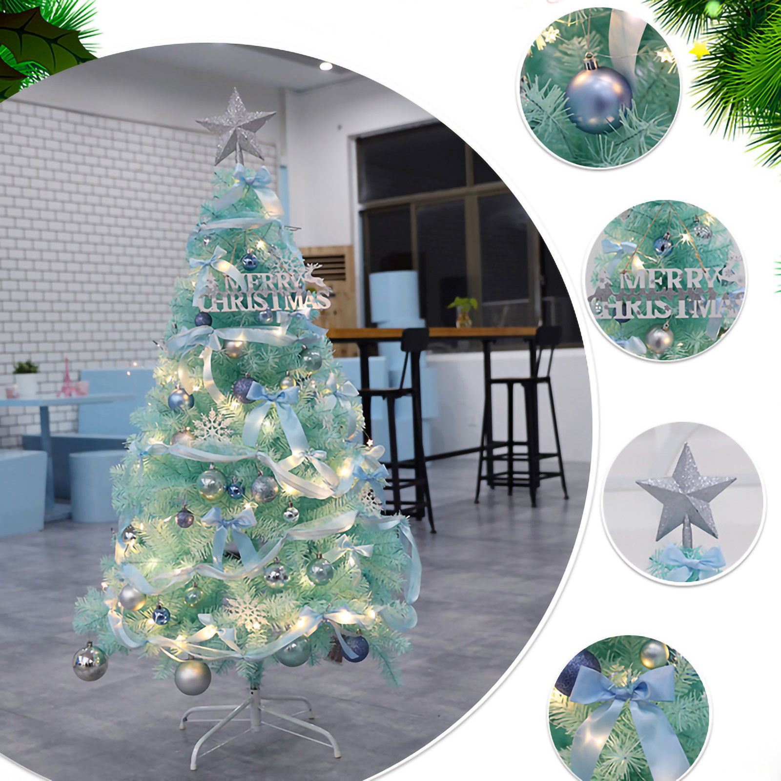 Exquisite Small Christmas Tree Clearance, 24in Prelit Artificial